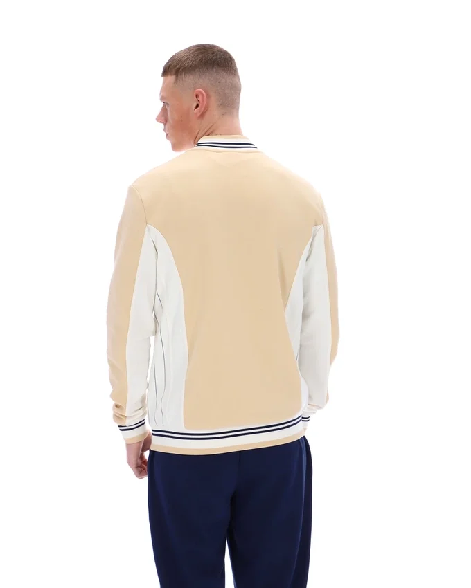 Chaqueta de béisbol Settanta en beige clásico
