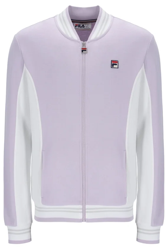 Chaqueta de béisbol Settanta en color lila brumoso
