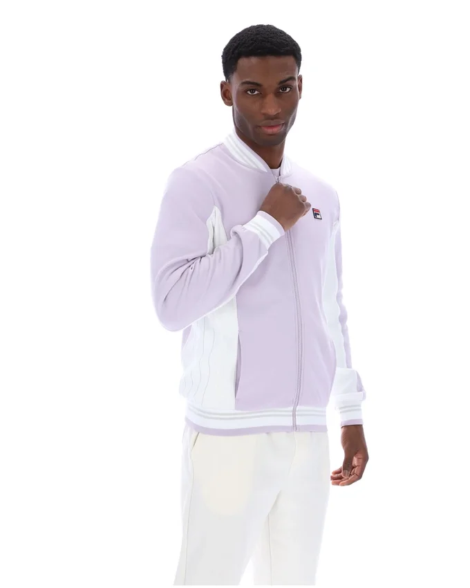 Chaqueta de béisbol Settanta en color lila brumoso
