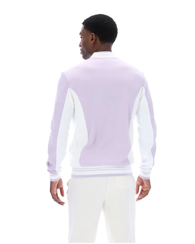 Chaqueta de béisbol Settanta en color lila brumoso