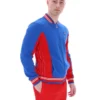Chaqueta de béisbol Settanta en color Turkish Sea