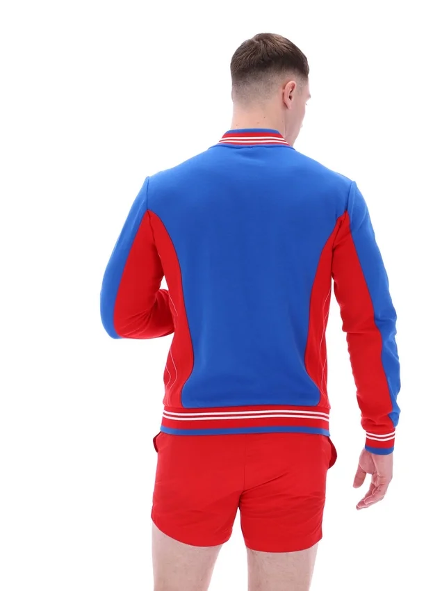 Chaqueta de béisbol Settanta en color Turkish Sea