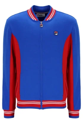 Chaqueta de béisbol Settanta en color Turkish Sea