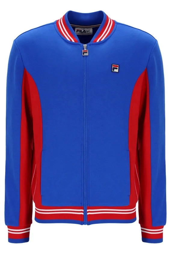 Chaqueta de béisbol Settanta en color Turkish Sea