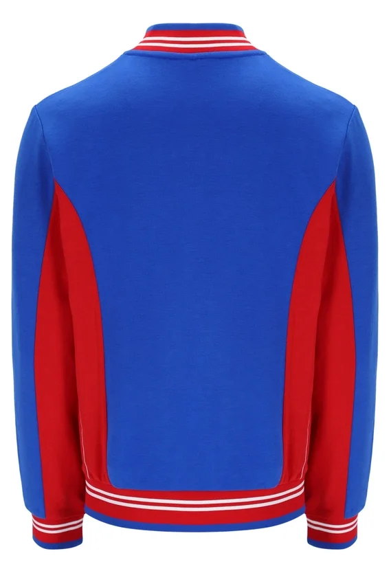 Chaqueta de béisbol Settanta en color Turkish Sea