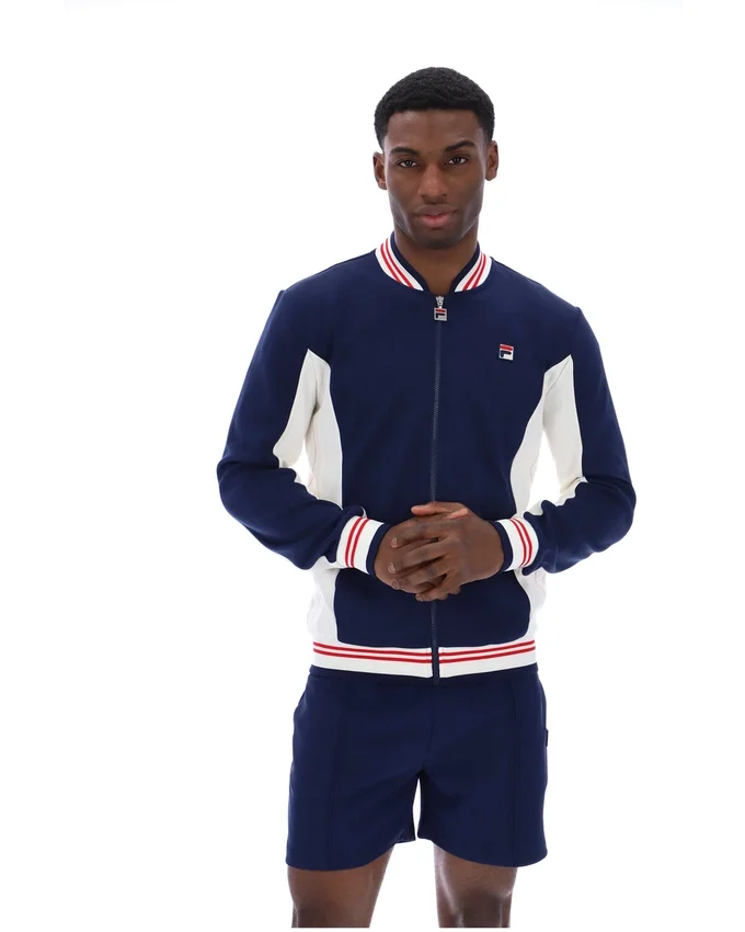 Chaqueta de béisbol Settanta estilo chaqueta marinera