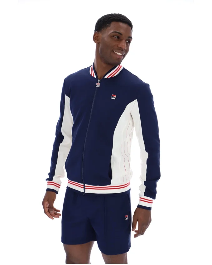 Chaqueta de béisbol Settanta estilo chaqueta marinera