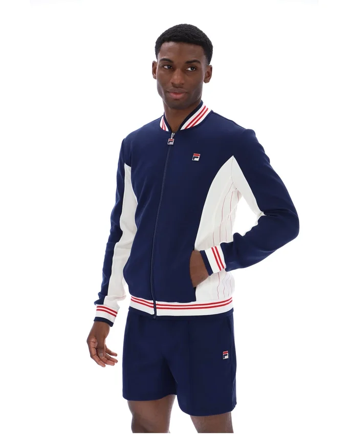 Chaqueta de béisbol Settanta estilo chaqueta marinera