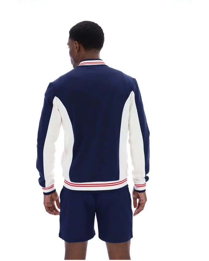 Chaqueta de béisbol Settanta estilo chaqueta marinera