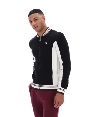 Chaqueta de béisbol Settanta negra