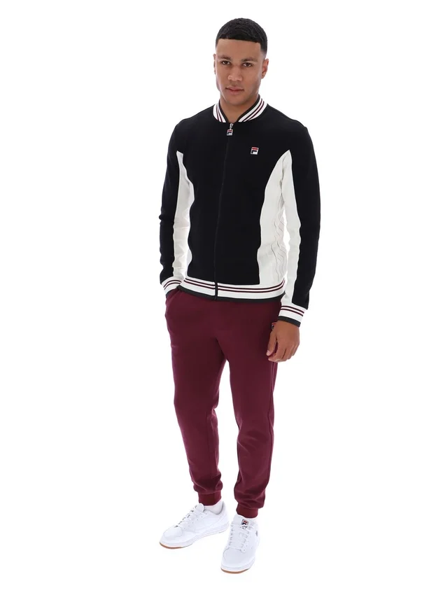 Chaqueta de béisbol Settanta negra