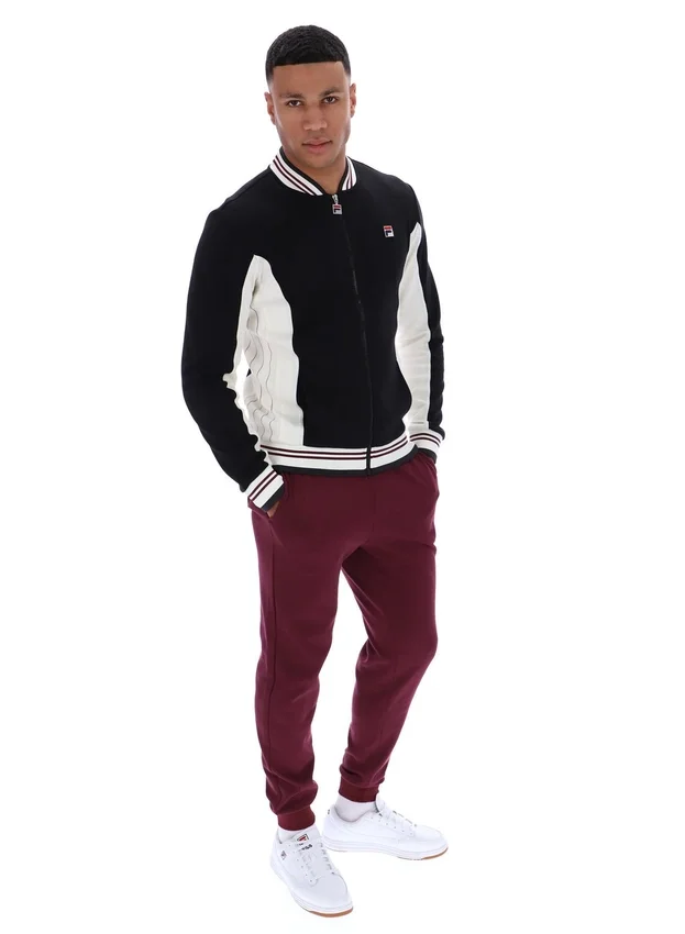 Chaqueta de béisbol Settanta negra