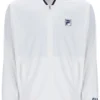 Chaqueta de calentamiento unisex para tenis en color blanco roto