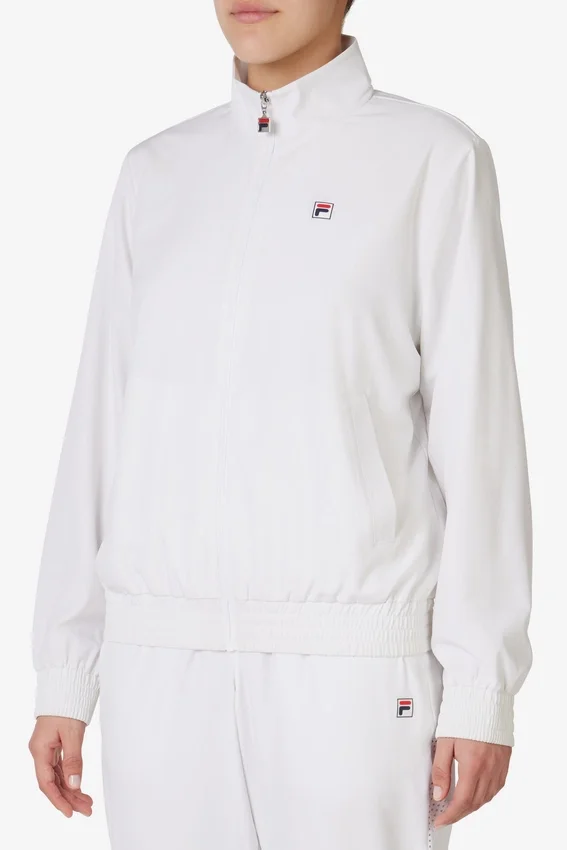 Chaqueta de chándal blanca Tennis Advantage