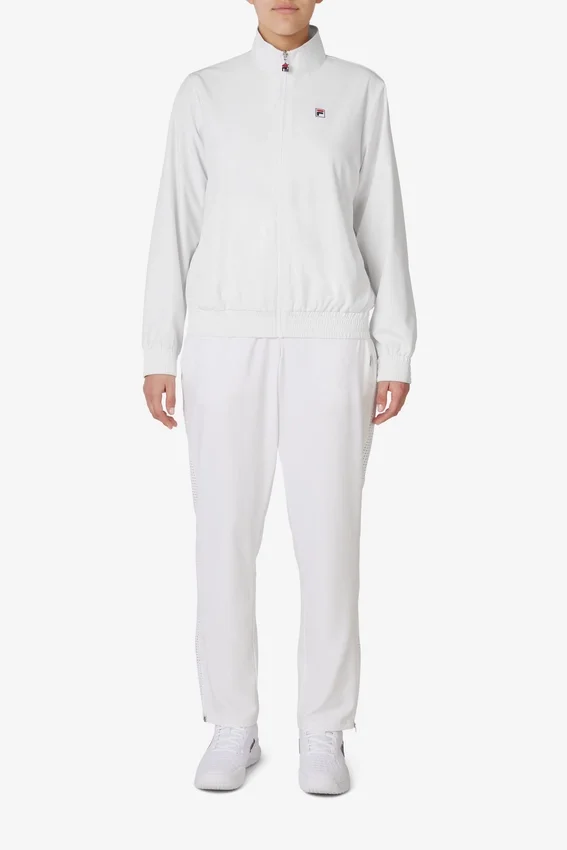 Chaqueta de chándal blanca Tennis Advantage