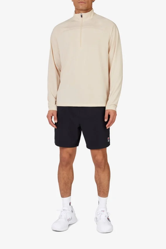 Chaqueta de chándal básica de tenis color beige
