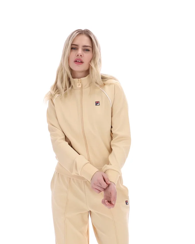 Chaqueta de chándal clásica Diano en color beige