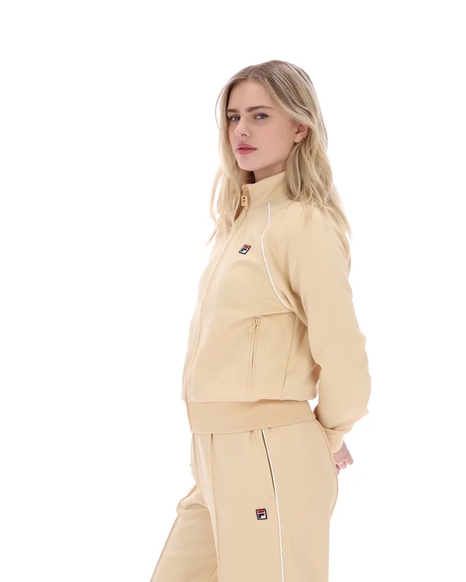 Chaqueta de chándal clásica Diano en color beige