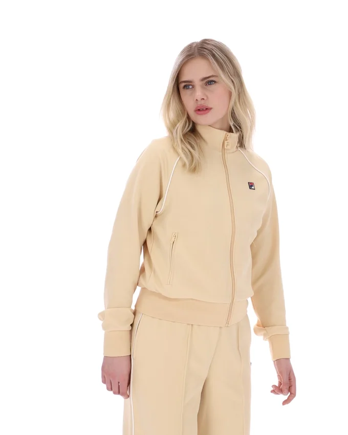 Chaqueta de chándal clásica Diano en color beige