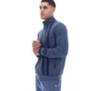 Chaqueta de chándal con rayas estampadas «Dante» en índigo vintage