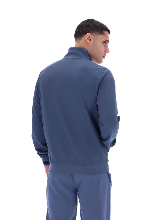 Chaqueta de chándal con rayas estampadas «Dante» en índigo vintage