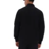 Chaqueta de chándal Davey negra con cremallera completa