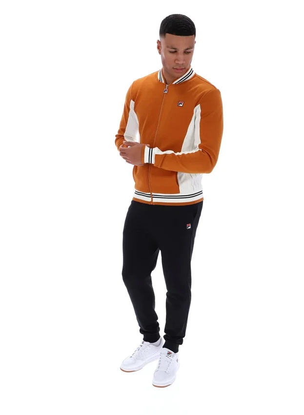 Chaqueta de chándal de béisbol Settanta en color Pumpkin Spice