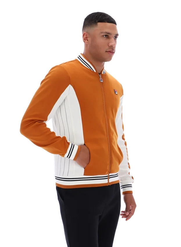 Chaqueta de chándal de béisbol Settanta en color Pumpkin Spice