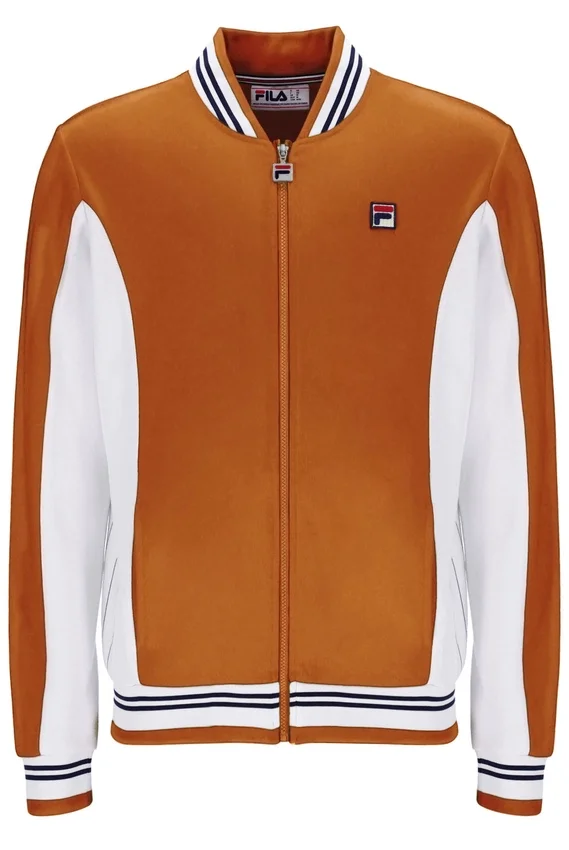 Chaqueta de chándal de béisbol Settanta en color Pumpkin Spice