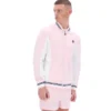 Chaqueta de chándal de béisbol Settanta en rosa pálido