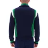 Chaqueta de chándal de punto con bloques de color Cortez de Fila en azul marino