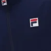 Chaqueta de chándal de tenis azul marino para hombre