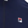 Chaqueta de chándal de tenis para mujer en azul marino