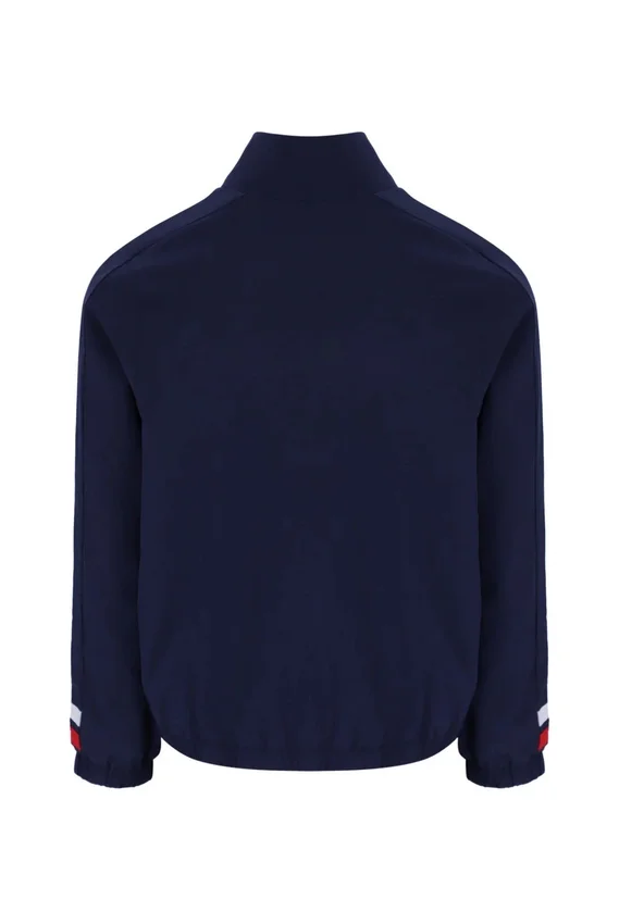 Chaqueta de chándal de tenis para mujer en azul marino
