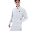 Chaqueta de chándal de terciopelo Vittorio en azul amanecer