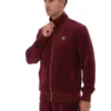 Chaqueta de chándal de velour Fig Nero