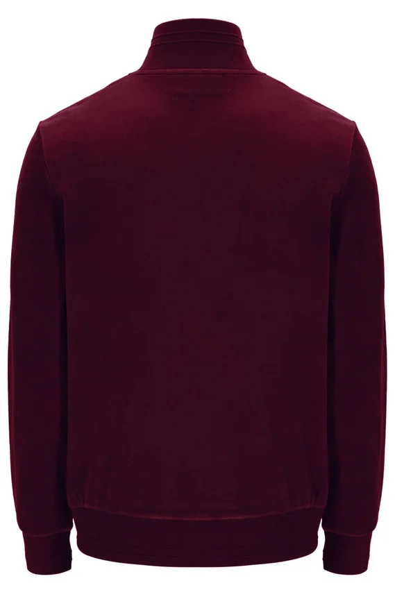 Chaqueta de chándal de velour Fig Nero