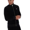 Chaqueta de chándal de velour Nero