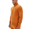 Chaqueta de chándal de velour Nero en tono Pumpkin Spice
