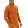 Chaqueta de chándal de velour Nero en tono Pumpkin Spice