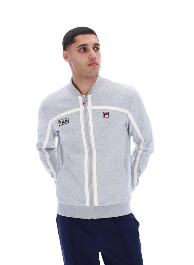 Chaqueta de chándal Emilio gris jaspeado