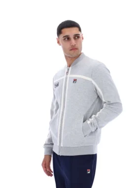 Chaqueta de chándal Emilio gris jaspeado