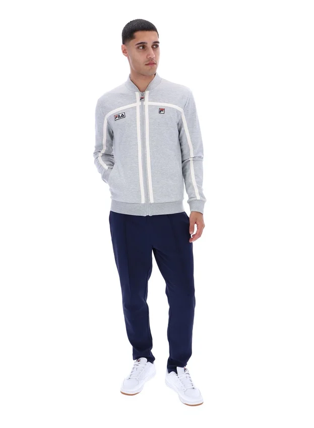 Chaqueta de chándal Emilio gris jaspeado