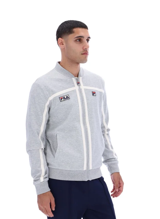 Chaqueta de chándal Emilio gris jaspeado