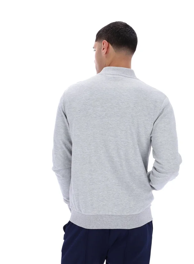 Chaqueta de chándal Emilio gris jaspeado