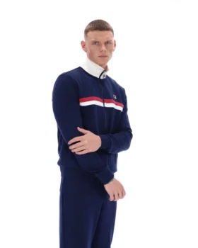 Chaqueta de chándal Enrico de Fila en azul marino