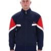 Chaqueta de chándal Fila azul marino inspirada en el archivo de Albarn