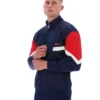 Chaqueta de chándal Fila azul marino inspirada en el archivo de Albarn