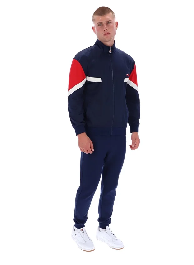 Chaqueta de chándal Fila azul marino inspirada en el archivo de Albarn