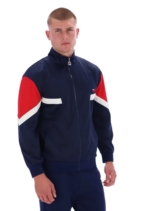 Chaqueta de chándal Fila azul marino inspirada en el archivo de Albarn